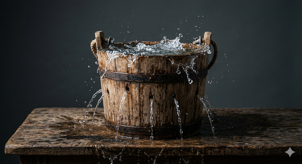 leaky bucket website sales